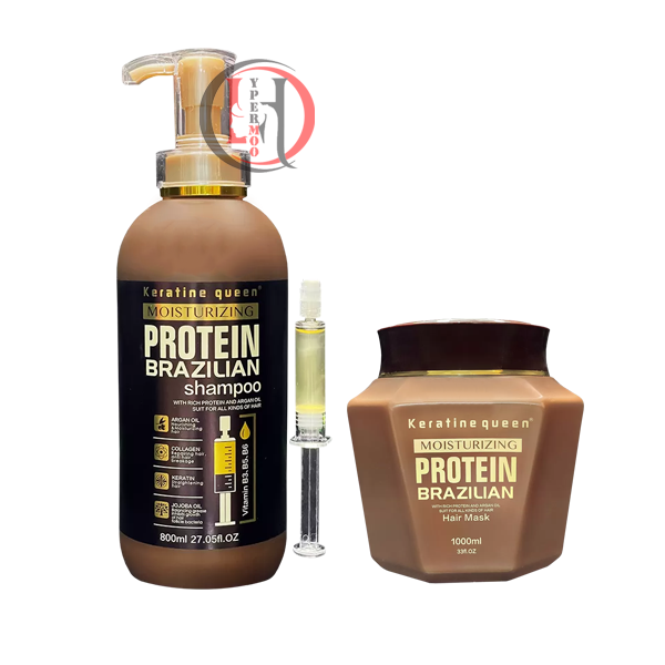 شامو و ماسک مو کراتین کویین 1000 میل Keratine Queen