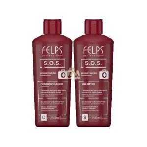 شامپو و نرم کننده درمانی SOS فلپس