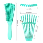 برس اختاپوسی برس مو مدل گره باز کن